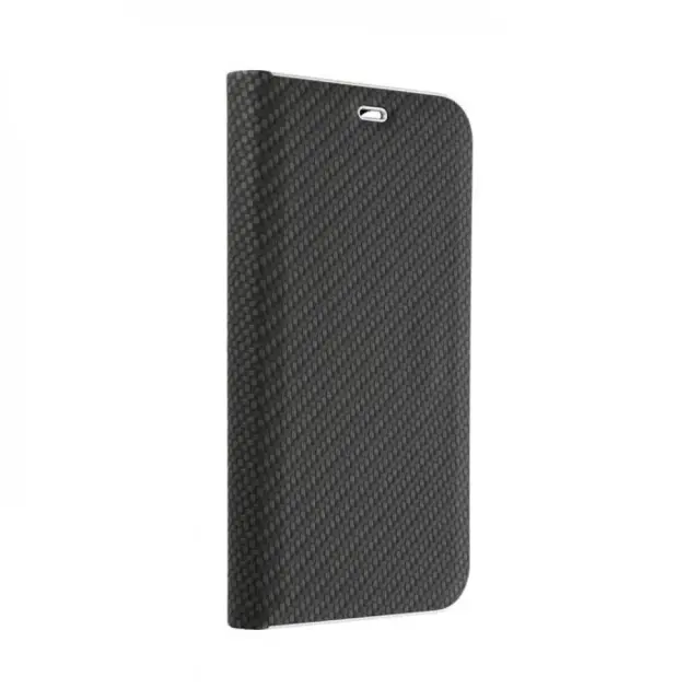 Θήκη LUNA Book Carbon for iPhone 13 PRO MAX black