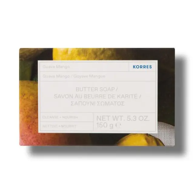 KORRES Guava Mango Butter Soap Σαπούνι Βουτύρου Σώματος Γκουάβα & Μάνγκο, 150gr 2