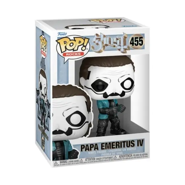 Funko Pop! Rocks: Ghost - Papa Emeritus IV (Glitter) #455 Figure 2