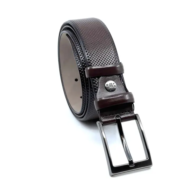 Καφέ Ζώνη P.U. Leather 3,5 cm - 155 cm 3