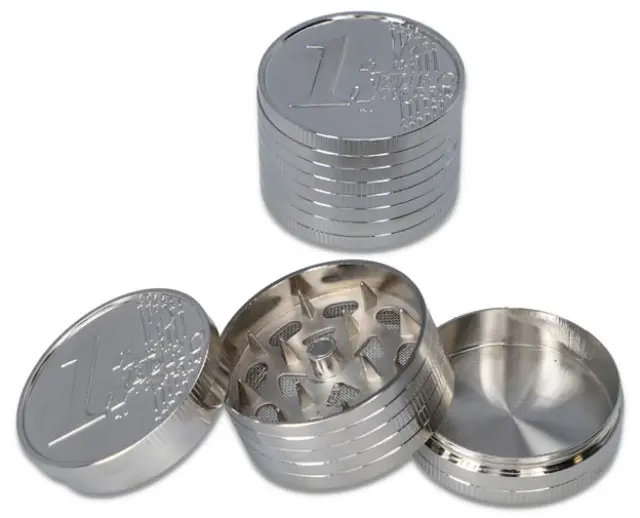 Grinder Τρίφτης Καπνού Μεταλλικός MD One Euro 40mm - 3 Parts