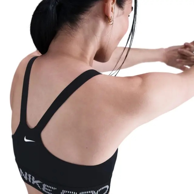 Nike Pro Light Support Bra (IF3973-010) - Μαύρο 3
