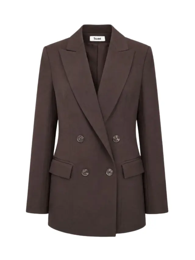 Toi amp; Moi γυναικείο σακάκι blazer σταυρωτό 40-0896-226-2