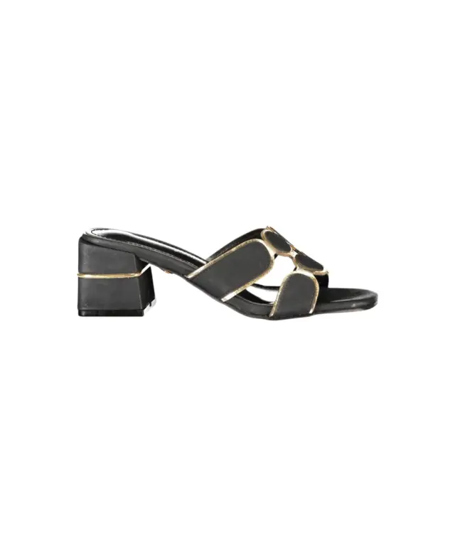 Laura Biagiotti - Γυναικεία Πέδιλα Mules 9743-BLACKN Μαύρο - 39
