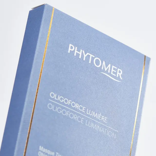 OLIGOFORCE LUMIÈRE Masque Tissu à la Vitamine B3 Objectif Taches et Rides 3