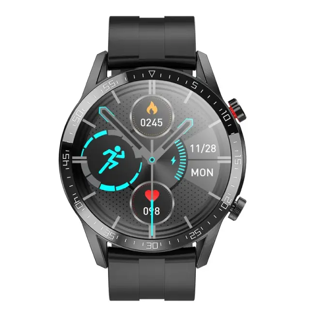 Smartwatch Hoco Y2 Pro IP68 TFT HD IPS Screen 1.28" 260mAh Μαύρο 3