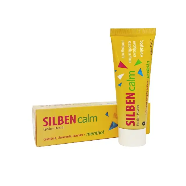 Epsilon Health Silben Calm Cream, Κρέμα κατά των Ερεθισμών & των Τσιμπημάτων, 40gr