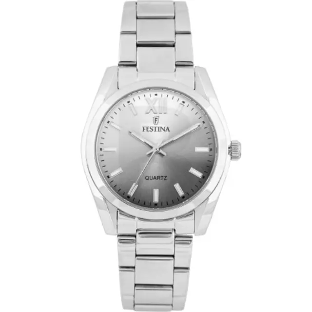 Festina Alegria, Women's Watch, Grey Silver Stainless Steel Bracelet F20622/J