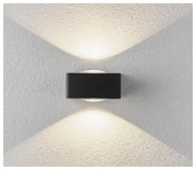 Avide Εξωτερικό Φωτιστικό Τοίχου Nazir LED 6W Θερμό 3000K IP54 15.001.0825 2