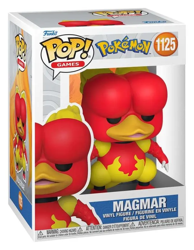 Funko Pop! Games: Pokemon - Magmar #1125 (FNK16615) 2