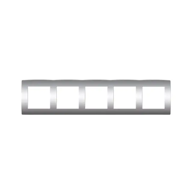 PRIME ΠΛΑΙΣΙΟ 5 ΘΕΣΕΩΝ MAT ΑΛΟΥΜΙΝΙΟ IP20 / 1000119403