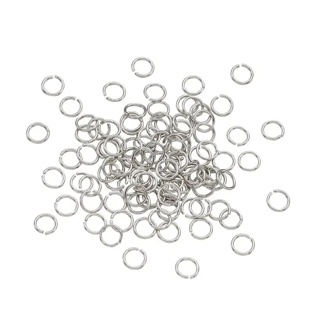 Ανοικτοί Κρίκοι Ø6mm Platinum ~20gr (~196τεμ)