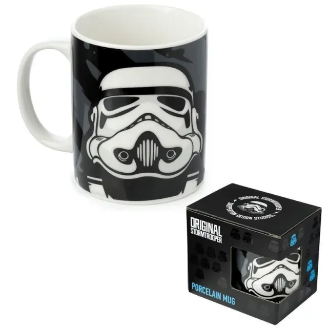 Κούπα κεραμική STAR WARS - Stormtrooper - 430ml Black Mug MUG407
