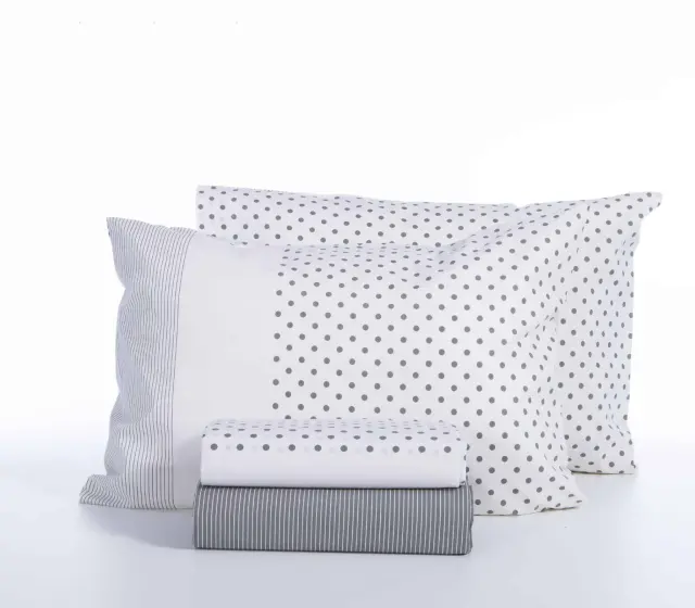 ΣΕΤ ΣΕΝΤΟΝΙΑ ΒΑΜΒΑΚΕΡΑ ΜΟΝΑ DONTER ΜΕ ΛΑΣΤΙΧΟ NEF-NEF HOMEWARE GREY 2