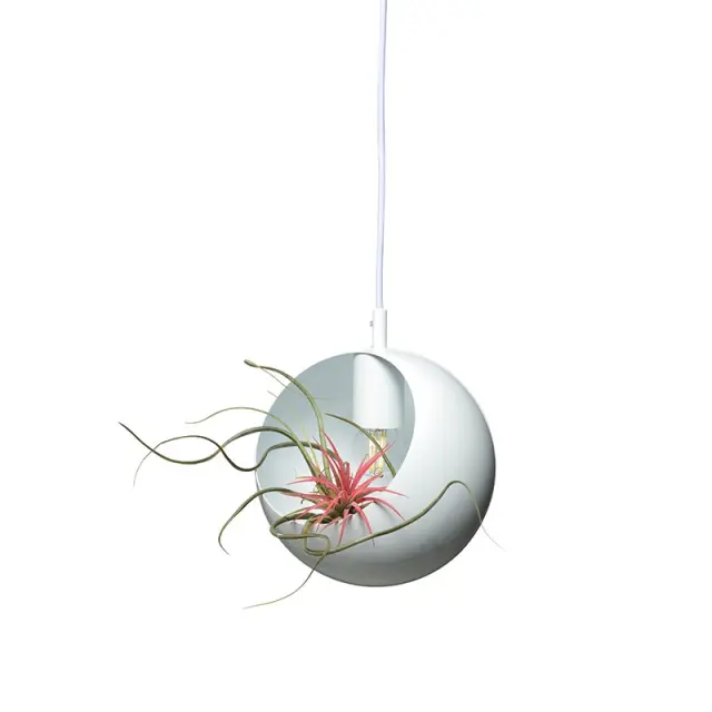 ΚΡΕΜΑΣΤΟ Φ/Σ 1ΧΕ27 ΜΕΤΑΛΛΙΚΟ ΛΕΥΚΟ Φ20XH120CM HOSTA / V36037WH 2