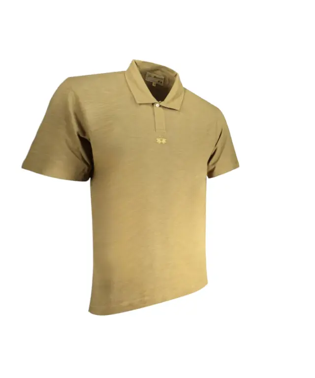 La Martina - Ανδρικό T-Shirt Polo YMP018-JS259-03197 Χακί 2