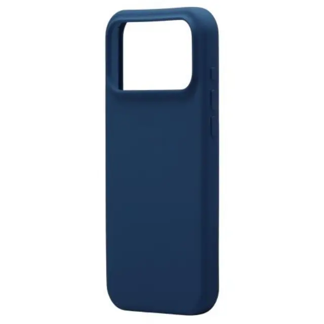 Θήκη Liquid Silicon inos Apple iPhone 18 Pro Max/ 17 Pro Max Velvet Σκούρο Μπλε N69064