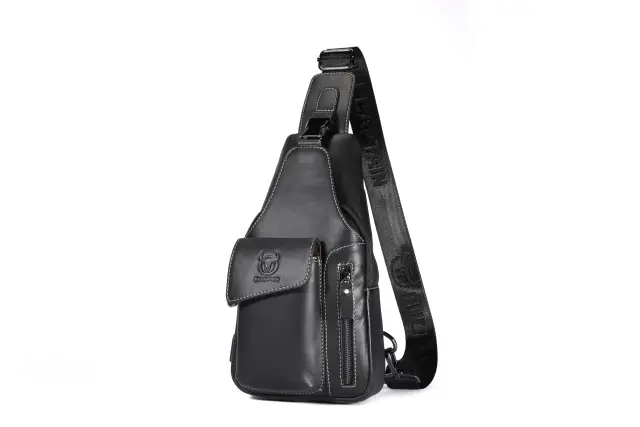 Δερμάτινο τσαντάκι body Bull Captain XB 128 μαύρο - One Size