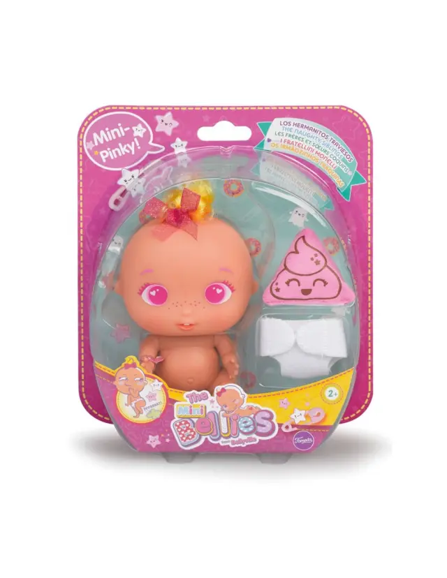 Giochi Preziosi Bellies - The Mini Bellies Μπεμπάκια - Mini Pinky 700027445