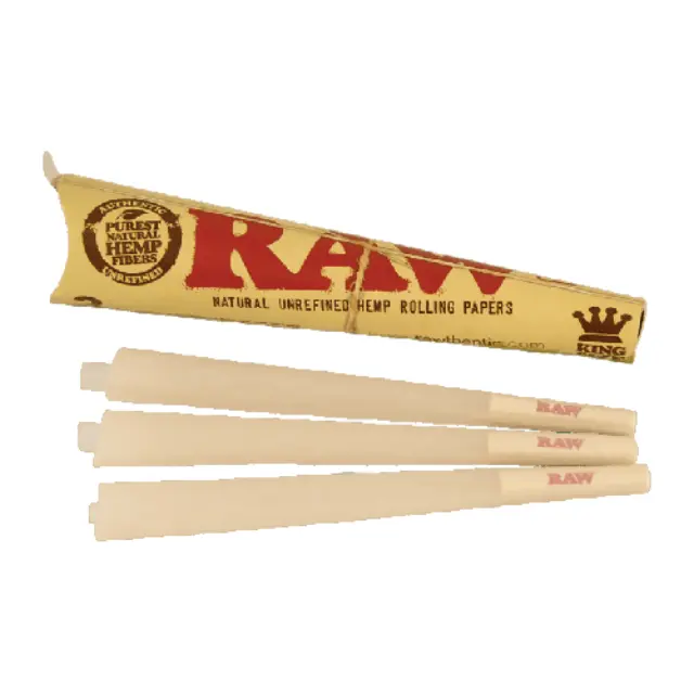 Raw Organic Hemp king size -3 τμχ