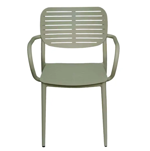 ΠΟΛΥΘΡΟΝΑ ΤΡΑΠΕΖΑΡΙΑΣ FB96644.07 ΑΛΟΥΜΙΝΙΟ ΣΕ OLIVE GREEN 56x58x80Υεκ 3