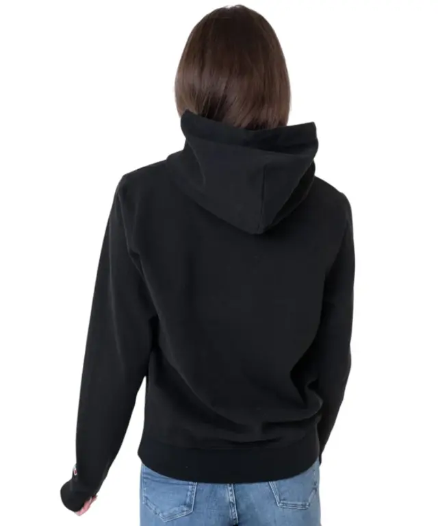 Tommy Hilfiger - Γυναικείο Φούτερ Hoodie TJW Reg Sportees Health Spa Hood DW0DW14874-BDS Μαύρο 2