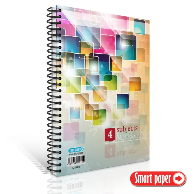 Τετράδιο Θεμάτων Vivid 17x24 4 Θέματα
