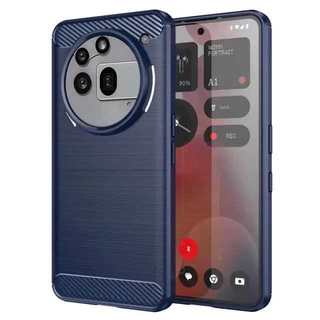 Techsuit® Carbon Θήκη για Nothing Phone (3a) Pro- Blue