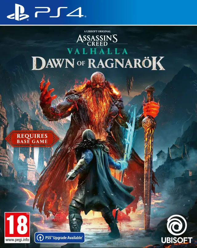 Assassins Creed Valhalla Dawn of Ragnarok Code in a Box PlayStation 4