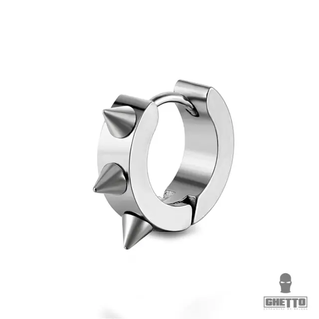 Ghetto Punk Style Titanium Steel Piercing Earrings