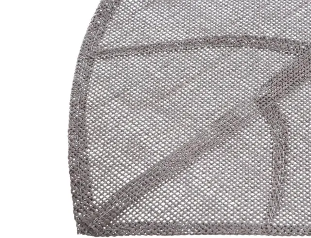 Σουπλά Secret de Gourmet σε σχήμα φύλλου, με διαστάσεις 50x33cm - Light Grey 118842K 2