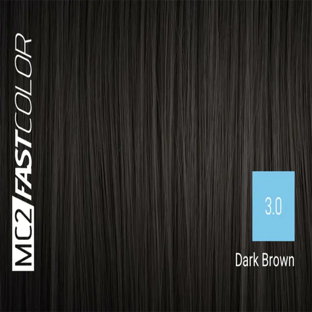 Sensus MC2 Fast Color 3.0 Dark Brown 100ml - (μόνιμη βαφή χωρίς αμμωνία για γρήγορη εφαρμογή) 2