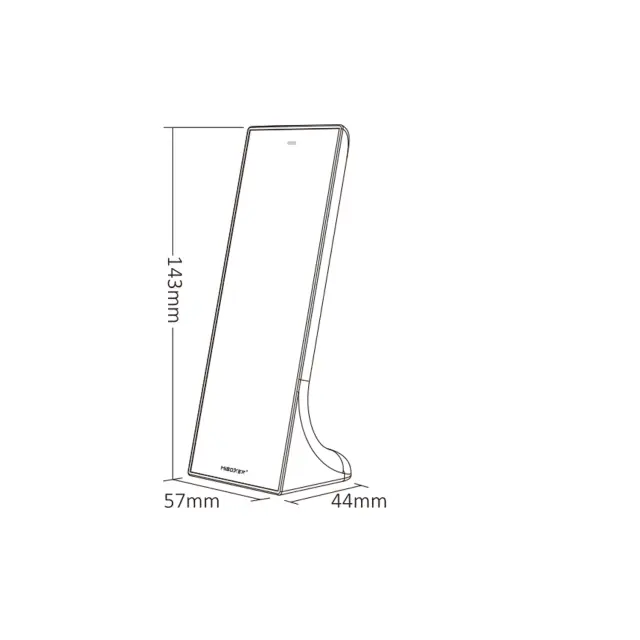 ΚΑΘΕΤΟ ΤΗΛΕΧΕΙΡΙΣΤΗΡΙΟ LED RGB+CCT 2.4GHZ ACA A-Y3-B ΜΑΥΡΟ IP20 / A-Y3-B 3
