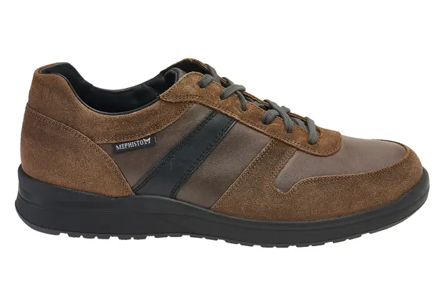 Mephisto Sneakers Ανδρικό δέρμα Nubuck Καφέ MEP/VITO HAZELNUT - 44,5 3