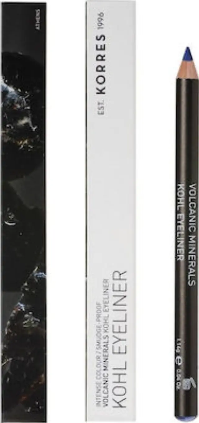 ΚΟΡΡΕΣ Kohl Eyeliner 04 Μπλέ Volcanic Minerals 1.14g