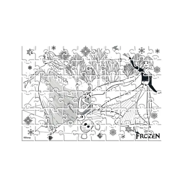 Luna Puzzle Κύλινδρος Frozen 2 σε 1/ 60 τεμ. (000565608) 3