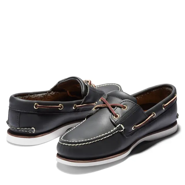 Ανδρικά Δερμάτινα Μοκασίνια Timberland Classic Boat TB174036484 Blue Μπλε - 41 3