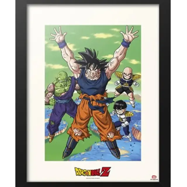 GB Eye Dragon Ball Z Spirit Bomb Collector Print 30x40cm – Συλλεκτικός Πίνακας με Κορνίζα