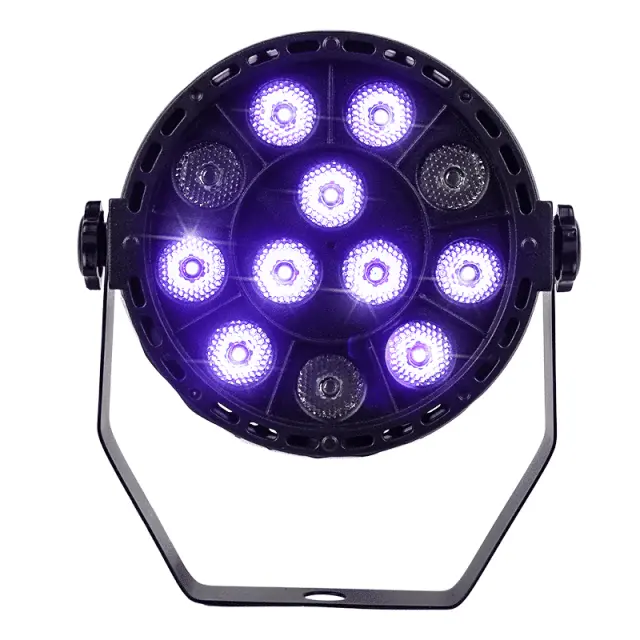 LIGHT4ME PAR 12x1W UV LED V2 ultraviolet spotlight party lighting light effect 3