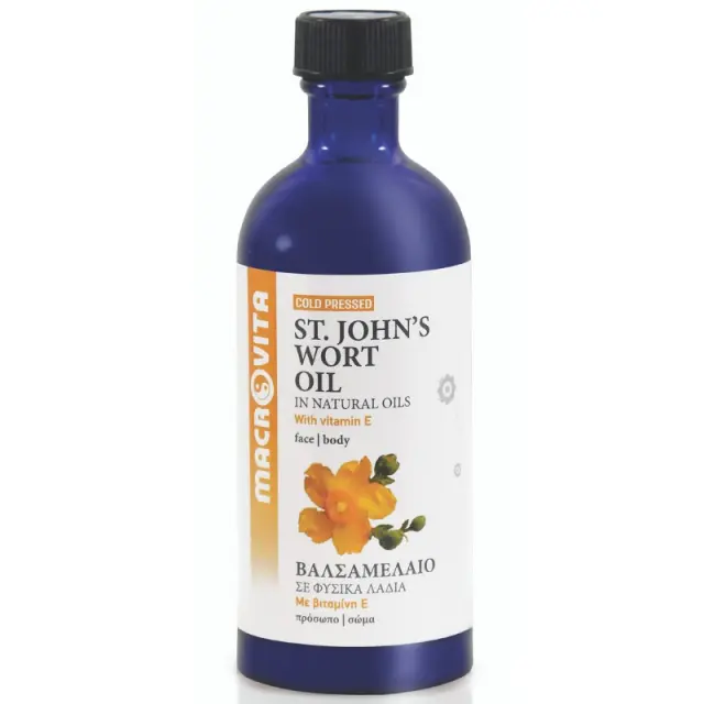 Macrovita Βαλσαμέλαιο-St.Johns Wort Oil 100ml (Έλαιο από Βαλσαμόχορτο)
