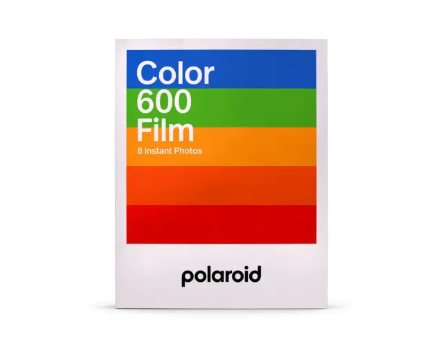 Φωτογραφικό Χαρτί Polaroid Color Film 600 για Polaroid 600 και Polaroid Now, με μέγεθος 10.7x8.8cm - 8 Φύλλα6002 2
