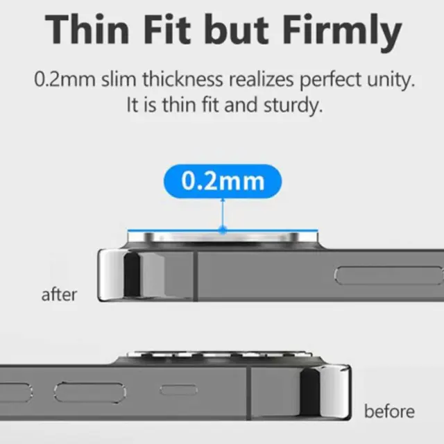 Προστασία Κάμερας Goospery Protector Κάμερας για Apple iPhone 12 Mini Διάφανο 3