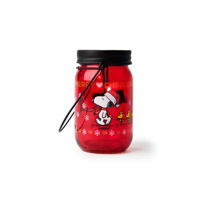 Excelsa Χριστουγεννιάτικο Φαναράκι για ρεσώ Peanuts 3