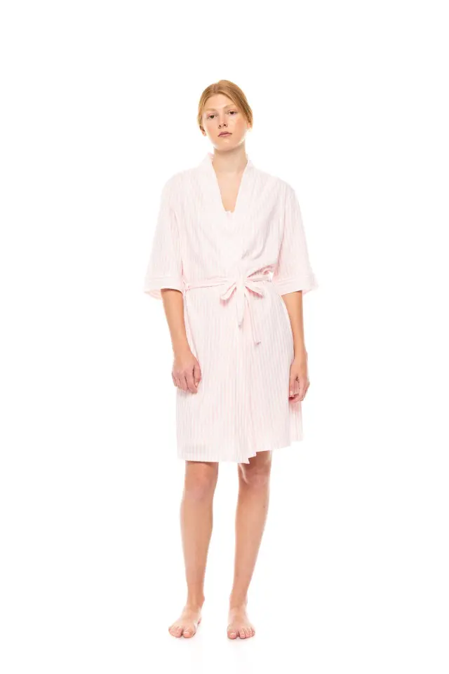 S1446 - Type - ROBE SOFT PINK STRIPE 2