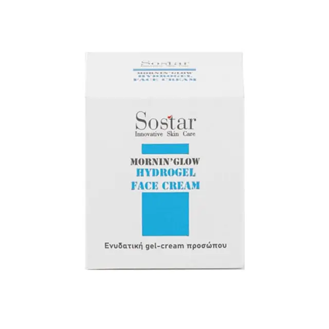 Sostar Hydrogel Cream Eνυδατική Κρέμα Προσώπου, 50ml