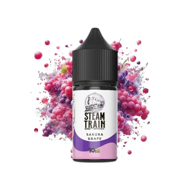 Steam Train Disposable Edition Sakura Grape 10ml/30ml