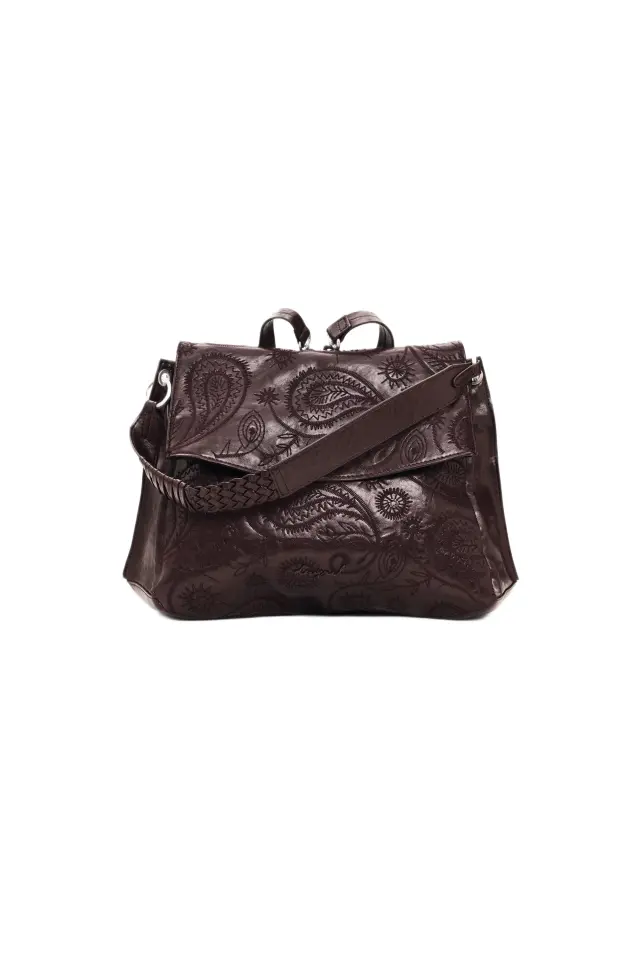 Desigual - Γυναικεία Τσάντα / Σακίδιο Πλάτης Siroco Posada 26WAKP28-3006 Μπορντό