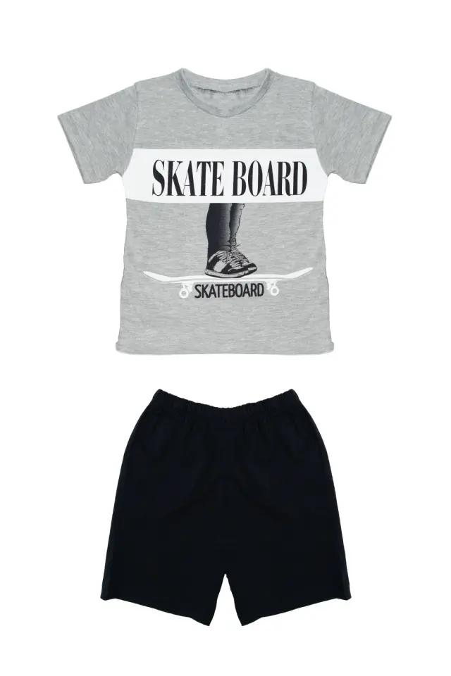 Σετ Ρούχων Kid Skate Board Γκρι