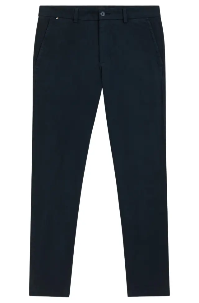 Boss ανδρικό παντελόνι καπαρτίνα slim fit 50543312-3