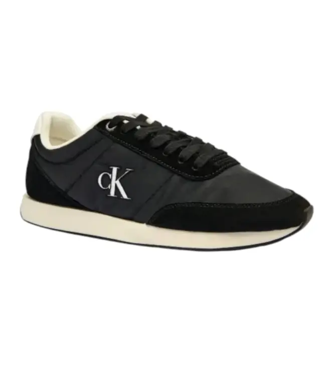 Calvin Klein - Ανδρικά Sneakers Ck Retro Runner Ess Mix Mat YM0YM01361-0GM Μαύρο - 44